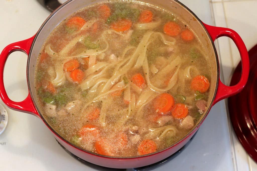 One Pot Chicken Noodle Soup Created by Diane