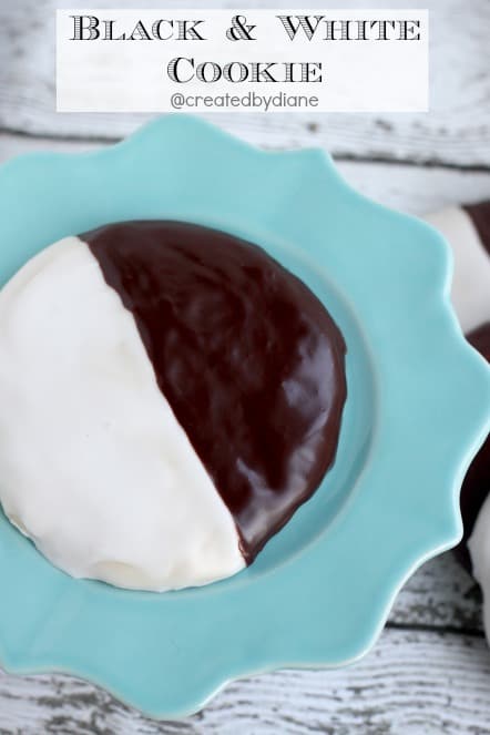 Black & White Cookie Recipe @createdbydiane