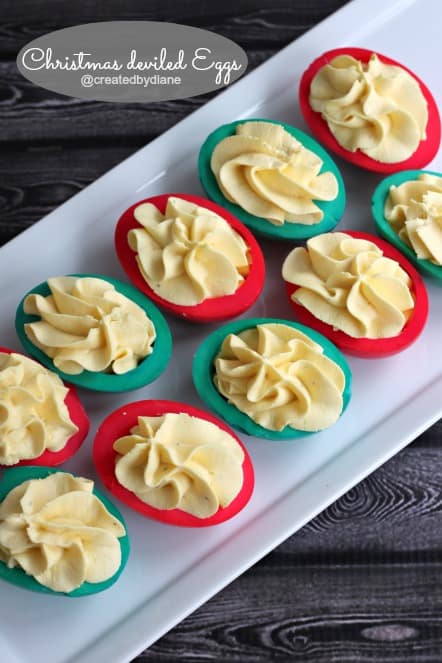 Christmas Deviled Eggs