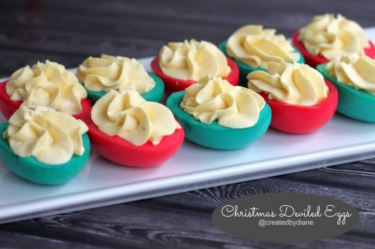 Christmas Deviled Eggs