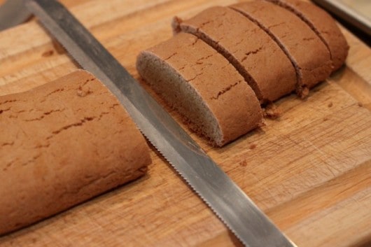 First Bake on Gingerbread Biscotti @createdbydiane