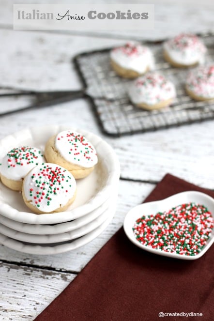 Italian Anise Cookies @createdbydiane