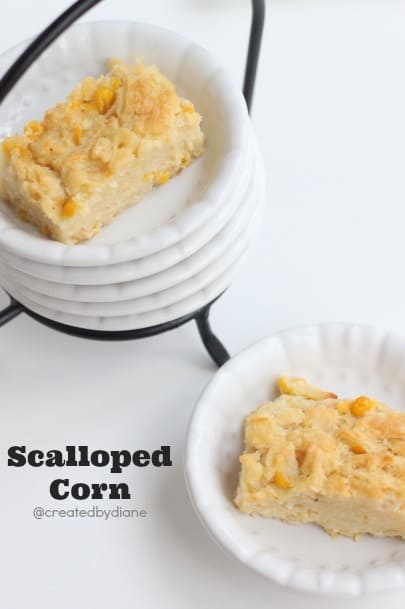 Scalloped Corn @createdbydiane