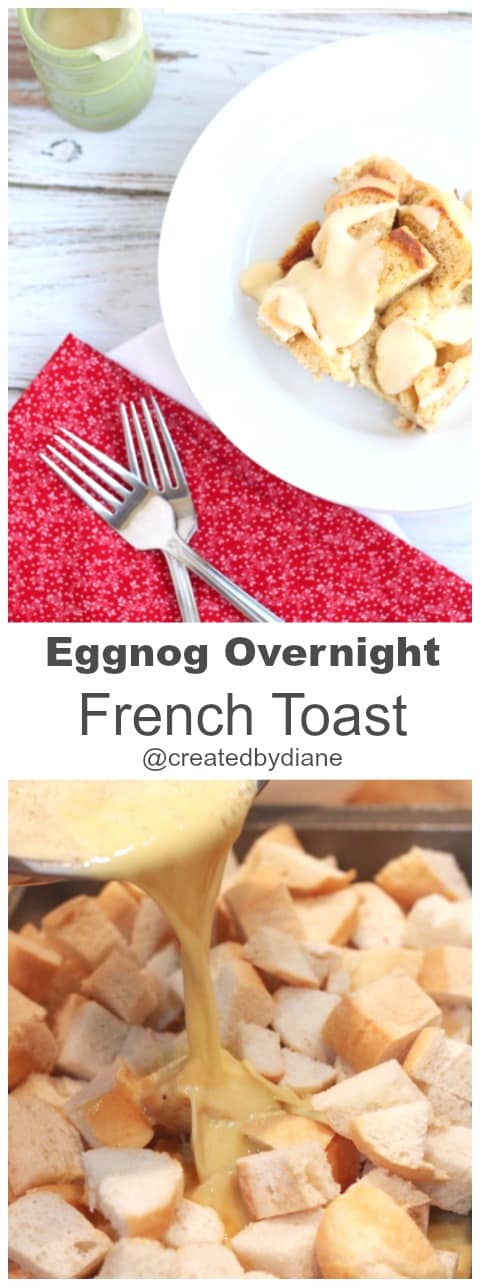 eggnog overnight french toast @createdbydiane #christmas