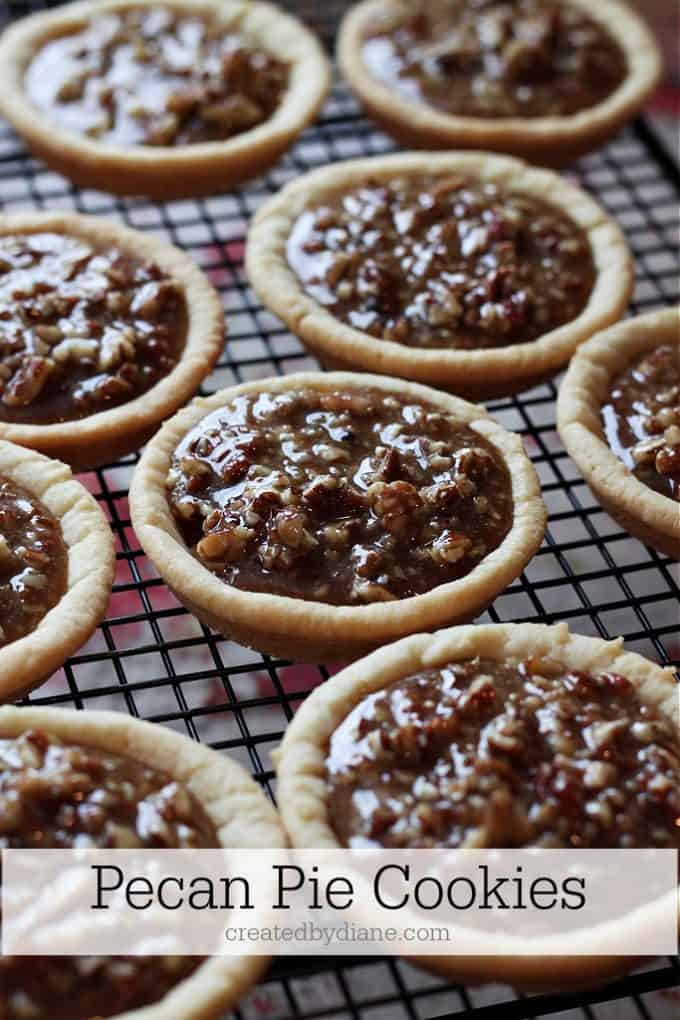 pecan pie cookies createdbydiane.com