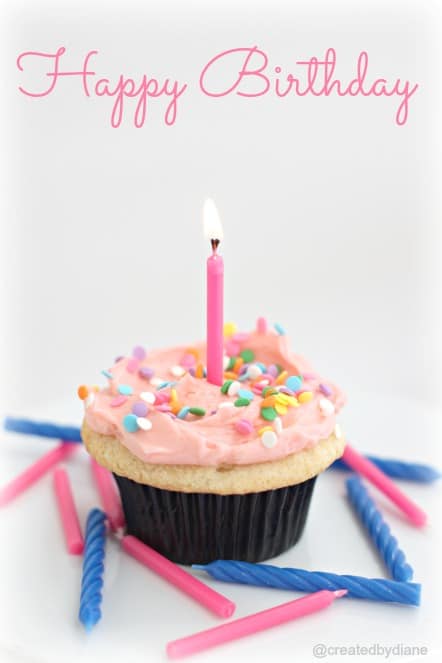 Birthday Cupcake @createdbydiane