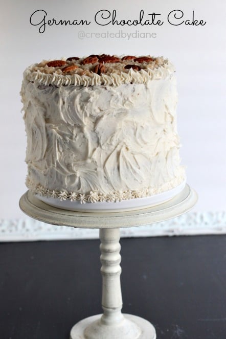 Easy 3 layer German Chocolate Cake with Buttercream Easy 3 layer German Chocolate Cake with Buttercream