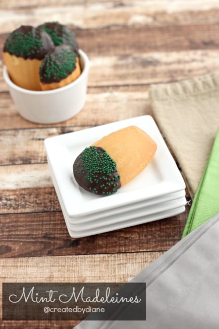 Mint Madeleines