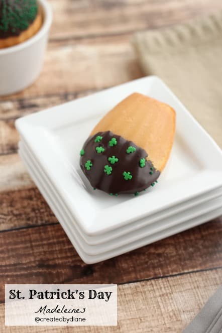 St. Patrick's Day Madeleine @createdbydiane