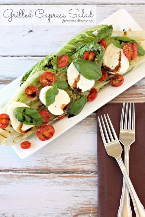 Grilled Caprese Salad from @createdbydiane