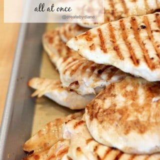 How and Why I cook chicken for the week all at once @createdbydiane.jpg