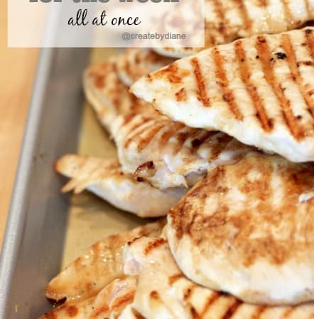 How and Why I cook chicken for the week all at once @createdbydiane.jpg