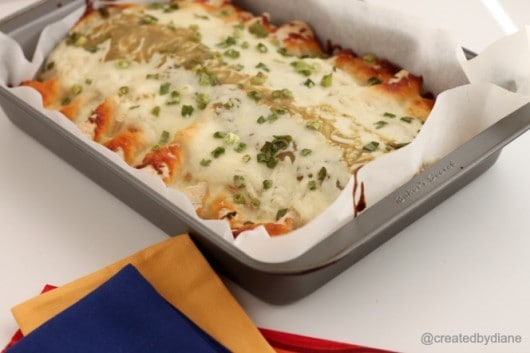 green enchiladas