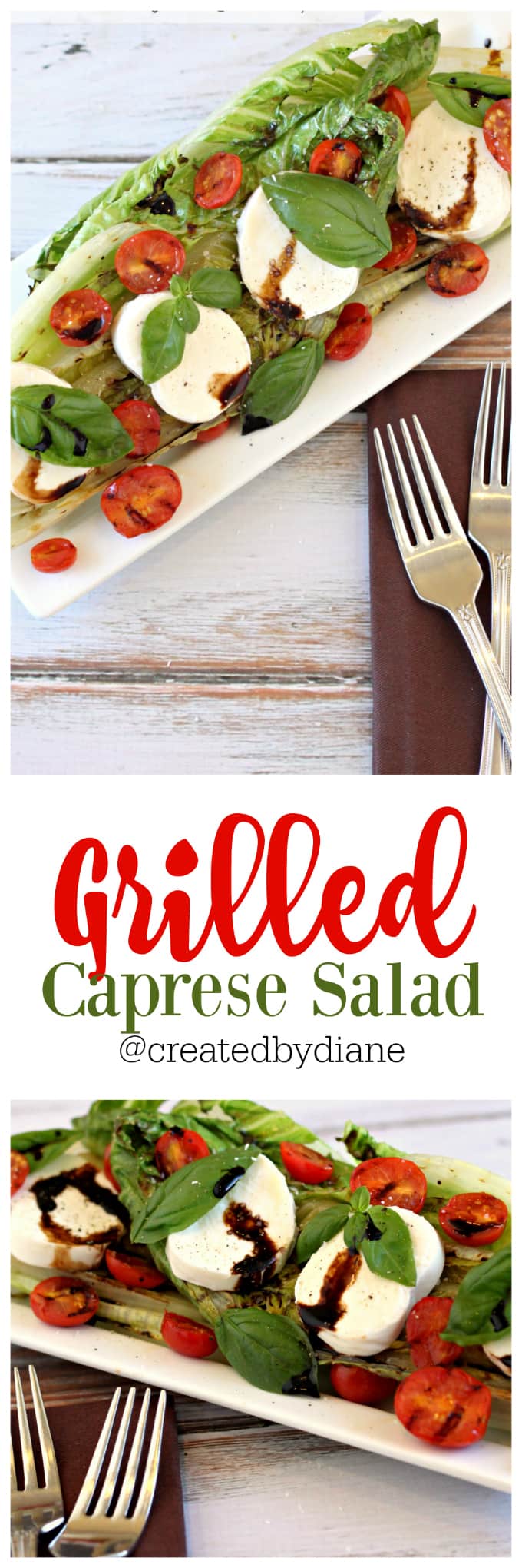 grilled caprese salad @createdbydiane