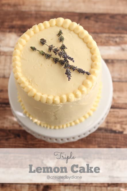 Triple Lemon Cake @createdbydiane.jpg