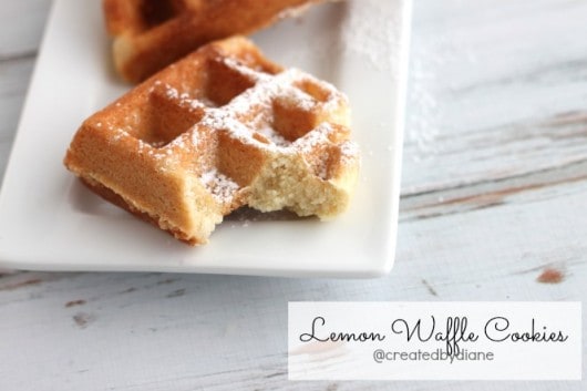 Waffle Cookies @createdbydiane