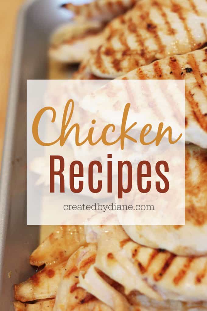 great chicken recipes createdbydiane.com