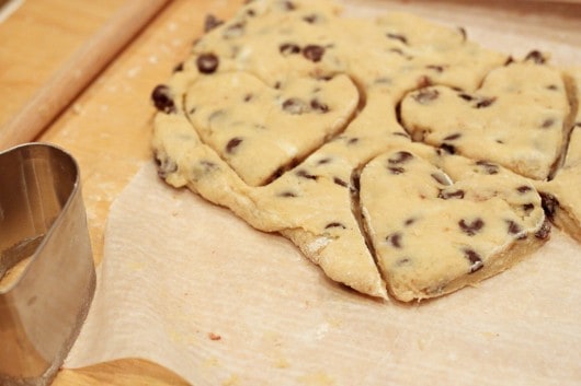 Chocolate Chip Scones @createdbydiane