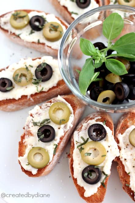 Olive Crostini @createdbydiane