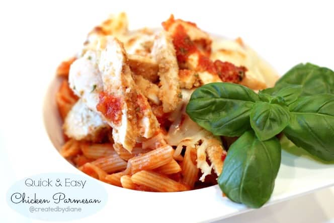 Quick & Easy Chicken Parmesan