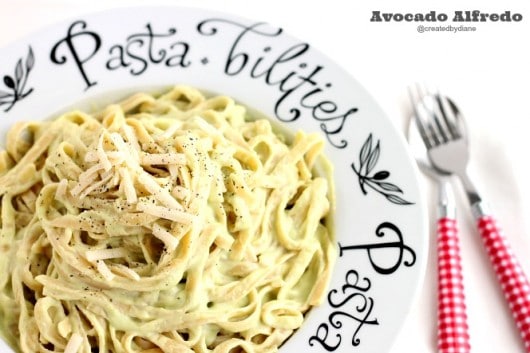 Avocado Alfredo Sauce #Recipe @createdbydiane