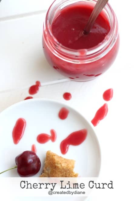 Cherry Lime Curd Recipe @createdbydiane.jpg