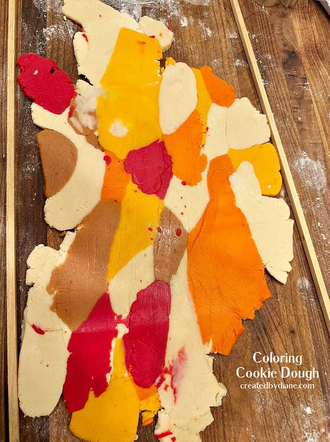 Coloring cookie dough createdbydiane