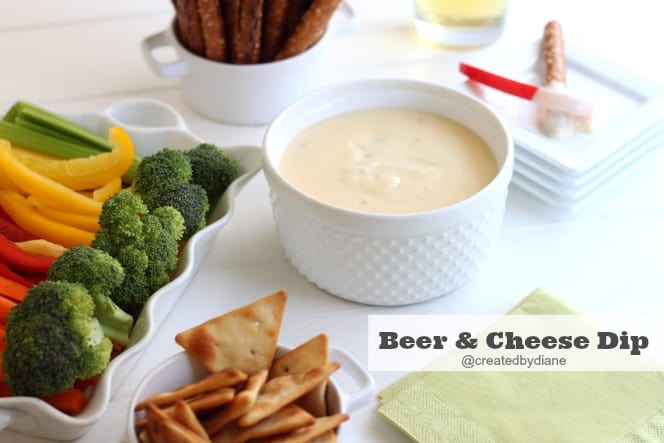 beer and cheese dip recipe @createdbydiane