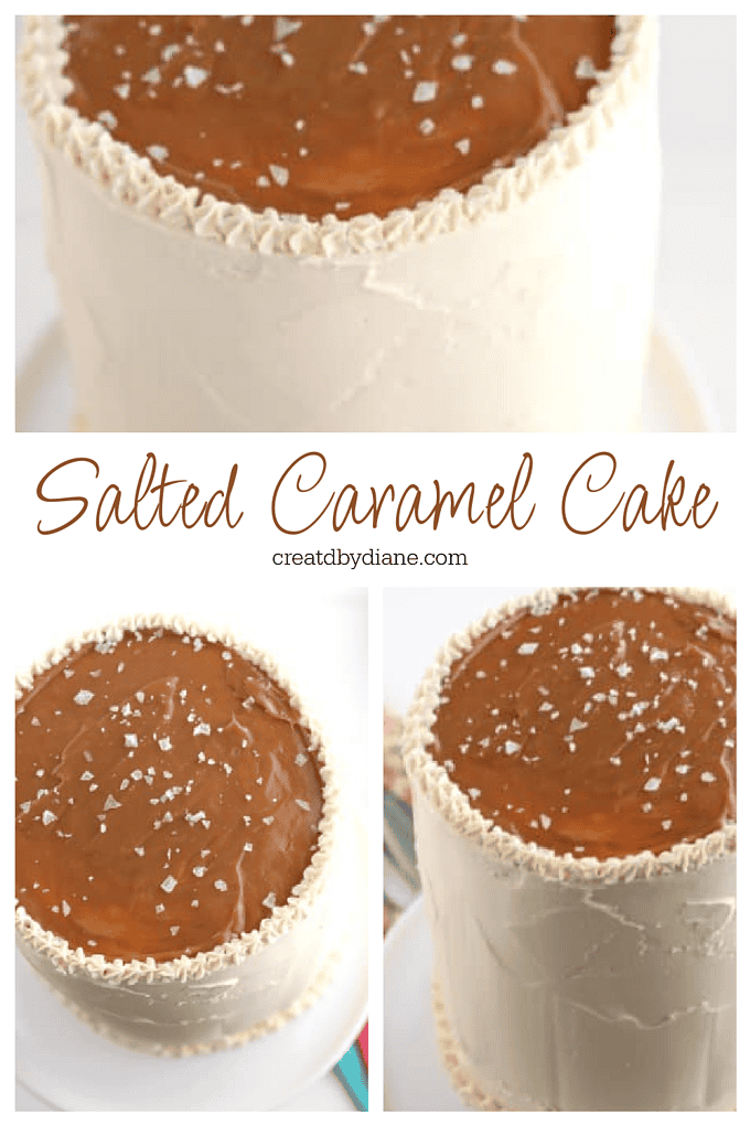 salted caramel cake recipe
