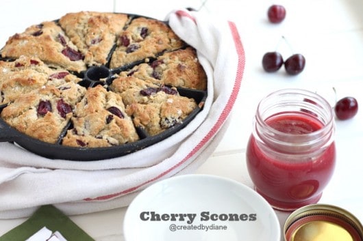 Cherry Scones @createdbydiane