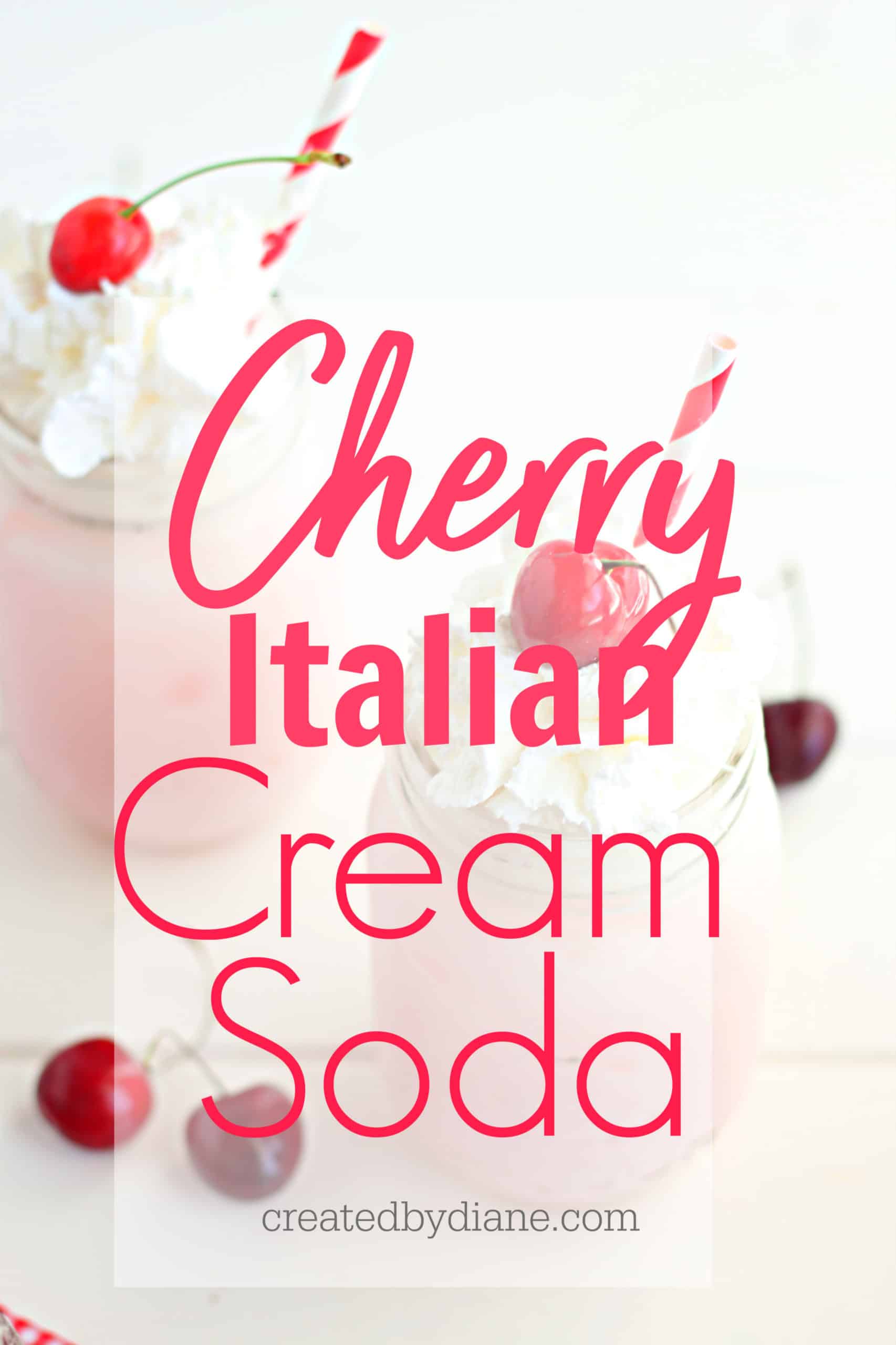 How to make Italian Cream Soda Created by Diane