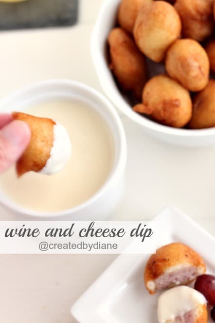 wine and cheese dip @createdbydiane