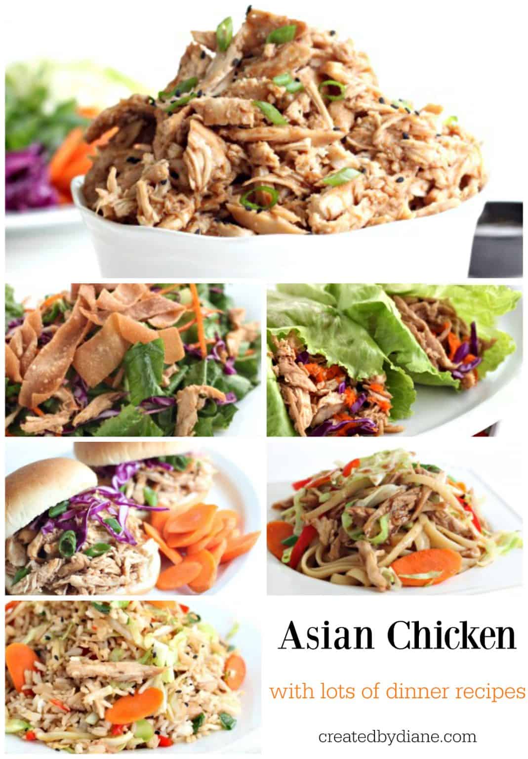 Asian Chicken Recipe | Created by Diane