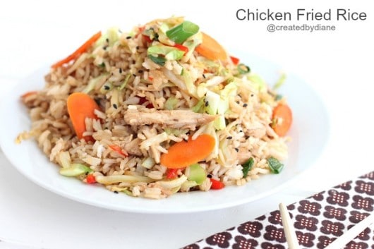 Chicken Fried Rice @createdbydiane