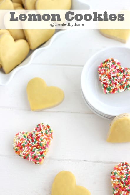 Lemon Italian Cookies with Lemon Icing