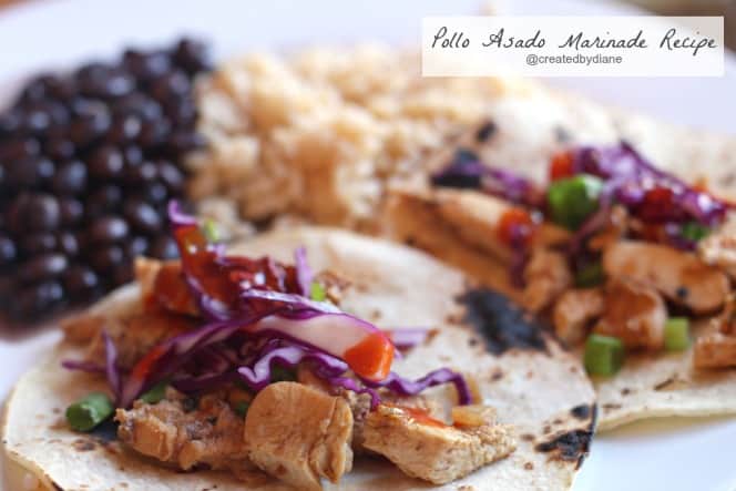 Pollo Asado Recipe @createdbydiane #chicken