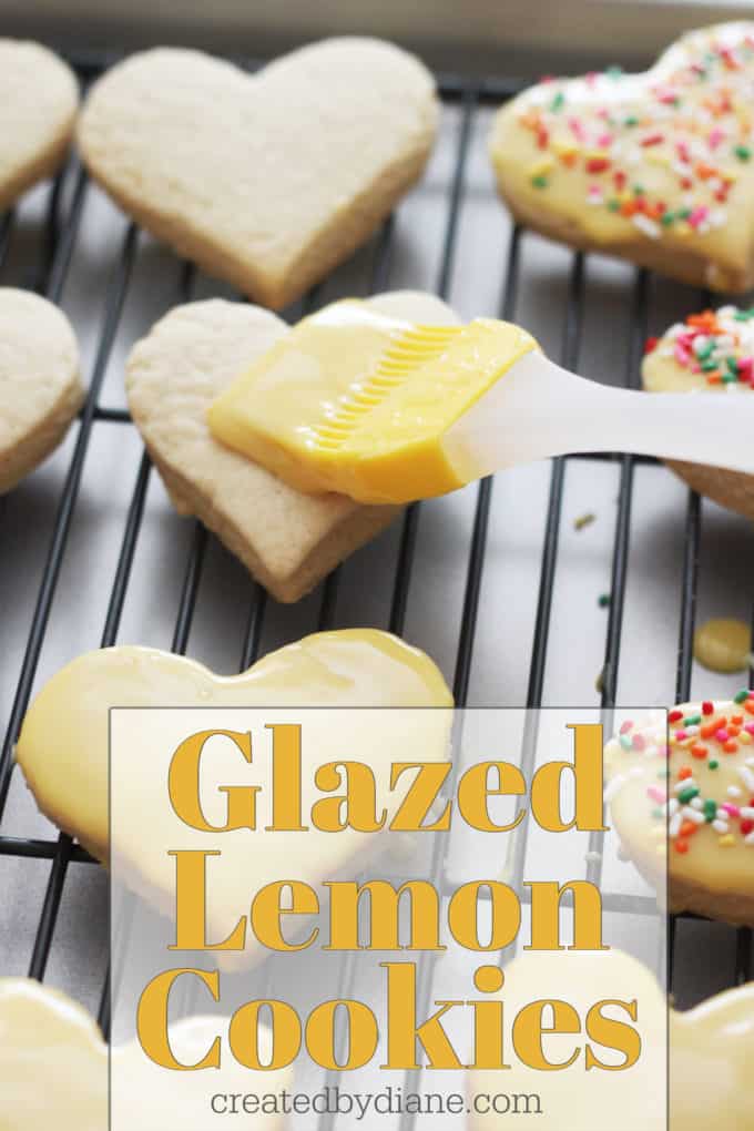 glazed lemon cookie createdbydiane.com