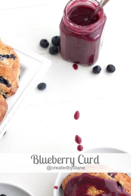 blueberry curd recipe @createdbydiane