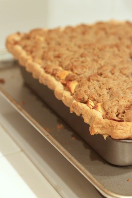 deep dish stuffed apple pie @createdbydiane