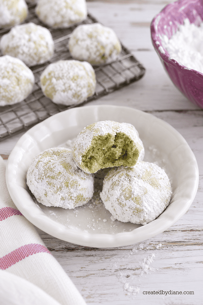 avocado mexican wedding cookies