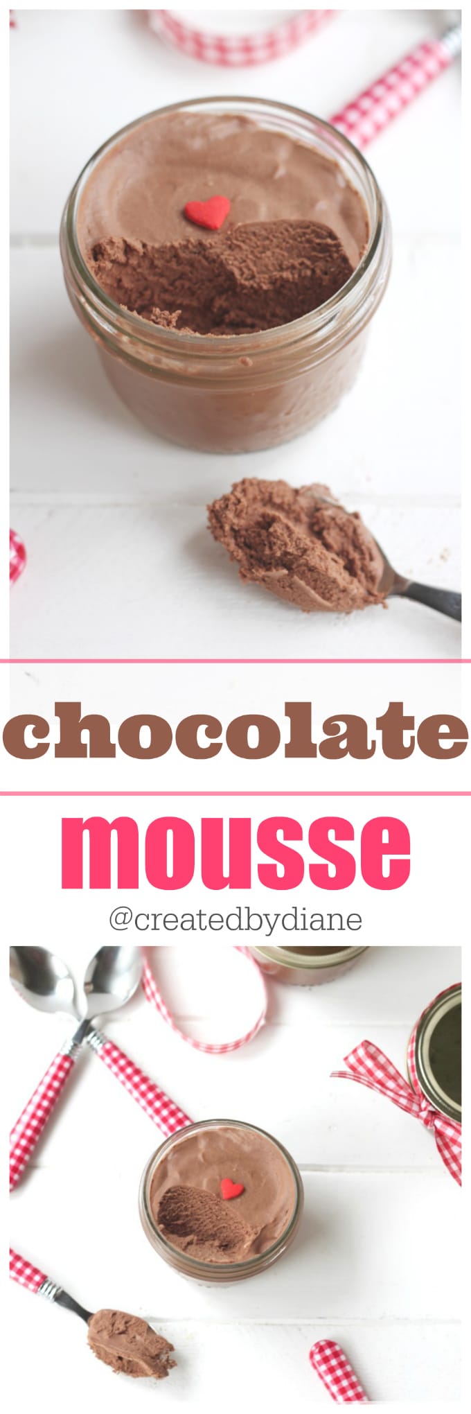 chocolate mousse recipe for great tasting and wonderful texture mousse @createdbydiane