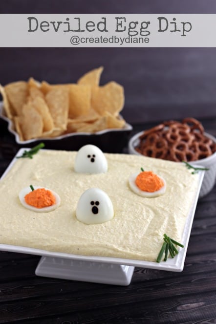 deviled egg dip @createdbydiane