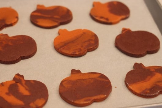 tie dye pumpkin spice and chocolate pumpkin cookies @createdbydiane