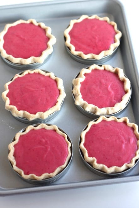 Cranberry Lemon Pies