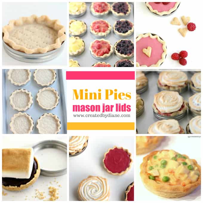 mason jar mini pies www.createdbydiane.com