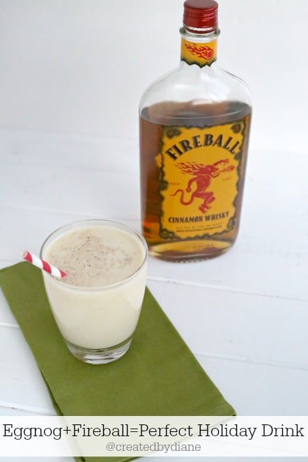 Fireball Eggnog from @createdbydiane