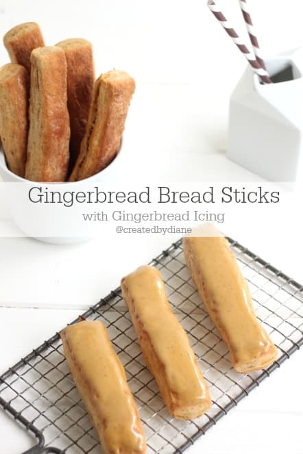 Gingerbread Bread Sticks