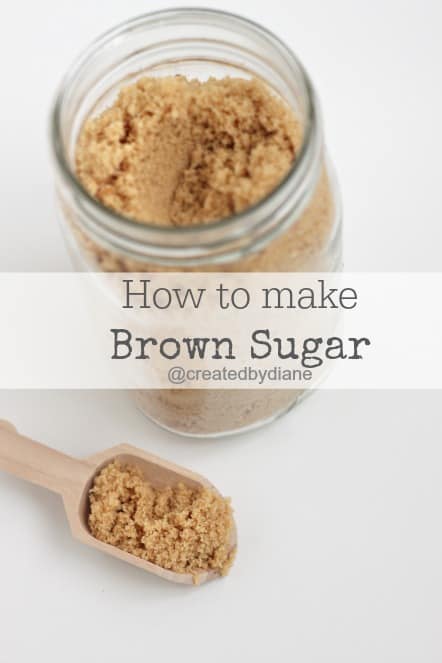 homemade brown sugar