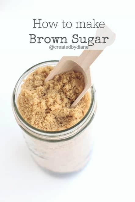 how to make brown sugar @createdbydiane