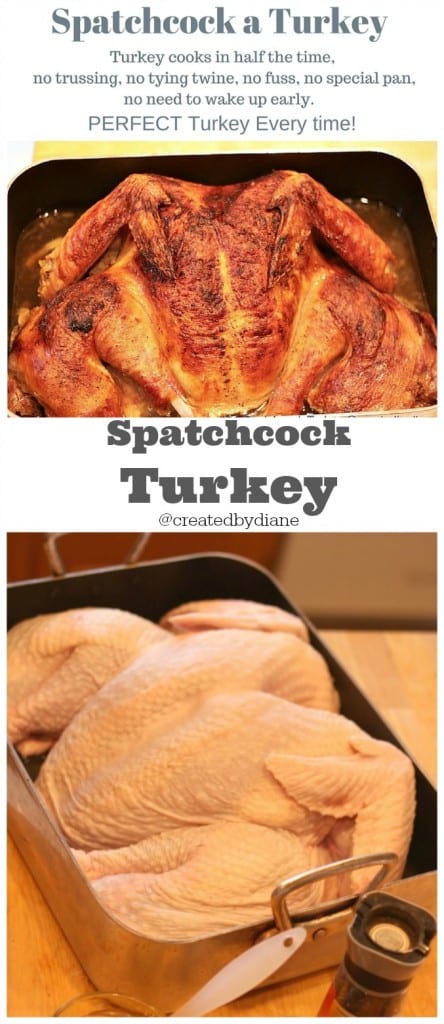 Spatchcock-fastest way to cook turkey | Created by Diane